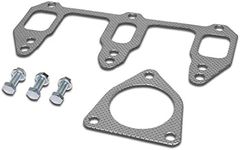 Auto Dynasty Aluminum Exhaust Manifold Header Gasket Set Compatible with 04-11 Mazda RX8 1.3L