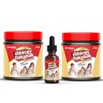 AROGYAM AYURVEDA Allergy Rakshak Avaleha & Allergy Rakshak Ghee Nasal Drop (Pack of 3, 400gm+20ml)