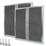 YUEERIO HPF30 Charcoal Replacement Filter Compatible with Broan (XC) S97020466 Range Hood Vent Non-Ducted Grease Filter,14.8" X 12.95" Pack 2