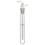 Labasics Glass Vacuum Cold Trap, 10mm Serrated Hose, 200mm Length Below The 24/40 Joint