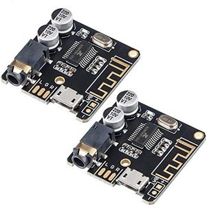 2 pièces carte récepteur Audio Bluetooth pour amplificateur Audio 3.7-5V BT5.0 amplificateur de haut-parleur de voiture stéréo bricolage