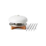 Chefââ‚¬â„¢n Sweet Spot Tabletop Smores Maker, Can Be Used Indoors or Outdoors, White/Wood