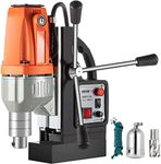 VEVOR 980W Magnetic Drill Press with 1-1/3 Inch (35mm) Boring Diameter Magnetic Drill Press Machine 2700 LBS Magnetic Force Magnetic Drilling System 680 RPM Portable Electric Magnetic Drill Press