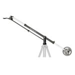 Proaim 10' Wave-2 Plus Telescopic Camera Jib Crane for Camera, Gimbal & Pan-tilt. Use in Variable Lengths, Strong & Stable. 75mm, 100mm & Flat Base Adapter. Pan Lock – Static Shots + Bag (P-WV-2PL)