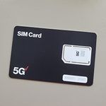 SimBros Verizon Wireless 5G & 4G LTE SIM Card Triple Cut All 3 Sizes (3-in-1), Nano/Micro/Standard Sizes (4FF / 3FF / 2FF) (BULKSIM5G-SA-A) Complete with Simkey Bundle. (10)