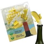 Hawwwy Pickle Wine Stopper - Set of 2 - Leak Proof- Premium Wine Stoppers for Wine Bottles - Ideal Gift - Cute Wine Accessories - Funny Wine Bottle Stopper with Gift Box