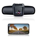 Fitcamx 4K Dash Cam with WiFi, Universal Dashboard Front Camera, UHD 2160P Video, Car Accessories, WDR Night Vision, Loop Recording, Collision Detection, Easy to Install, 64 GB