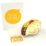 PopLife Naughty Taco 3D Pop Up Card - Funny Gift for Husband or Boyfriend - Sexy Valentine's Day Card, Inappropriate Birthday Card for Him, Father's Day card from Wife, Anniversary Surprise