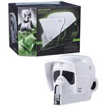 Star Wars The Black Series Scout Trooper Premium Electronic Helmet, Return of the Jedi Adult Roleplay Item