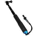 Selfie Stick, for GoPro,19”Waterproof Hand Grip Adjustable Extension Monopod Pole for Gopro Hero 5 4 3+3 2 1 SJ4000 SJ5000 SJ6000 Xiaomi Yi