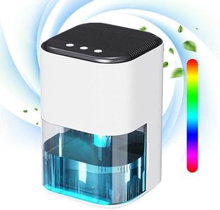 Dehumidifier For Home, Dehumidifier For Bathroom,Dehumidifier with High Capacity 2000ml Water Tank, Low Energy Consumption Dehumidification Range 10-20m², Dehumidifier For Rv, Basement, Closet