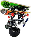 StoreYourBoard Skateboard Rack, 3 Board Wall Storage Mount, Home and Garage