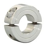 AUZHU - SCS - Metric - Stainless Steel Split Shaft Collars Fixing rings Set collars Quick release locating rings Stop rings Throat clamps Snap ring Clamping elements Size: ID 80 mm - OD 108 mm