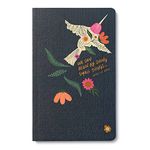 Compendium Softcover Journal - We can begin by doing small things. – A Write Now Journal with 128 Lined Pages, 5”W x 8”H