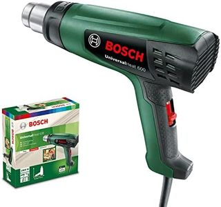 Bosch Home and Garden Heat Gun UniversalHeat 600 (1800 W, Temperature: 50/300 / 600 °C, In Carton Packaging), Design 2019, Pale Green