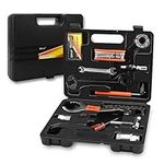 Bike Professional Home Mechanic Tool Kit,QKURT Bike Cycling Mechanic Repair Tool Kit with Hard Case for MTB/Road Bike, etc| Professional & Durable