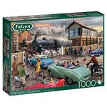 Jumbo, Falcon de luxe - Level Crossing, Jigsaw Puzzles for Adults, 1000 Piece