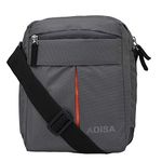 ADISA Unisex's Messenger Bags (Grey)