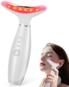 LATME Facial Massager,Neck Face Massager Tool,3 Mode Massage with Heat,Portable Beauty Instrument for Skin Care Women Gift