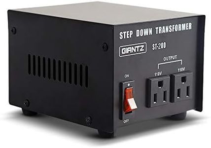 Step Down Transformer 200W 240V to 110V Voltage Converter AU to US Power Adapter