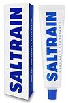 SALTRAIN Clean Breath Toothpaste with Gray Salt | Natural Toothpaste for Fresh Breath, Zero Cavity and Resilient Gums | Mild Scent, No Fluoride & Mint Flavored Toothpaste (Pack of 1)