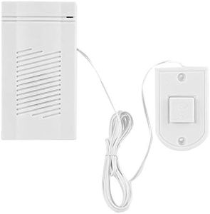 Wired Doorbell with Chime, Home Security Doorbell, Two AAA Batteries Powered, Easy to Install