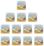 Pine Tree Farms Peanut Butter Suet Dough – Pack of 12, 12 oz. Suet Cakes – High-Energy Bird Food with Peanuts & Peanut Butter – Suet Blocks for Wild Birds – Fits Standard Suet, Tray & Platform Feeders