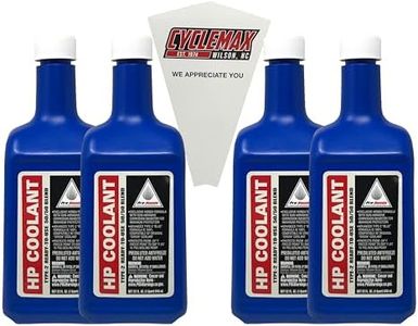 CYCLEMAX Four Pack for Honda HP Coolant 50/50 Blend 08C50-C321S02 Contains Four Quarts and a Funnel