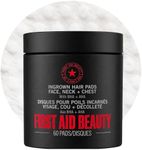 First Aid Beauty Ingrown Hair Pads for Men, Razor Bump Aftershave, 60 Ct