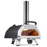 Ooni Karu 16 Multi-Fuel Outdoor Pizza Oven - Wood and Gas Fired Oven - Outdoor Cooking Pizza Oven - Wood Fired and Stonebaked Pizza Oven for Authentic Homemade Pizzas - Dual Fuel Pizza Maker