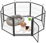 8 Panel Dog Pen, High 60cm Puppy Pl
