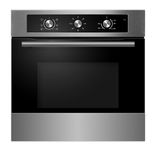 Cookology Built-in Electric Single Fan Oven in Stainless Steel with Minute Minder | COF600SS