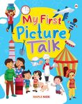 Picture Talk and Conversation Book for Kids (Colourful Pictures) - Age 2-6 Years - Good for Pre-schoolers, Toddlers