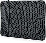 HP Sleeve Case for Laptops Grey Pattern: Black/Silver. 15,6 Zoll