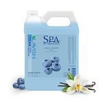 SPA by TropiClean Dog Tear Stain Remover Grooming Supplies - Cleansing - Soothes, Exfoliates, Hydrates - For Dogs and Cats - Oatmeal and Blueberry, 3.78L