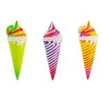 MONKEYTAIL Icecream Cone Sqeeze Pops Toy - Set of 3 | Squishy Fidget Stress Relief Toys for Kids & Adults| Ideal as Birthday Return Gifts