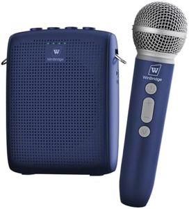WinBridge Voice Amplifier with Wireless Mic for Teachers Blue WB009