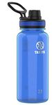 Takeya 50273 Tritan Sports Water Bottle with Spout Lid, 32 oz, Royal