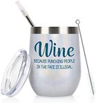 Wine Tumbler for Women, Stainless S