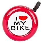 Sunlite "I Love My Bike" Bell, Red