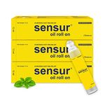 Sensur Natural & Ayurvedic Pain Relief Oil Roll On -(10ml, Pack of 3)