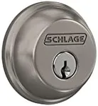 Schlage B60 N 619 Deadbolt, Keyed 1