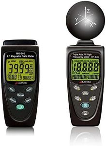 EMF Meters Combo Gauss Magnetic Field Meter and EMF RF Meter Detectors