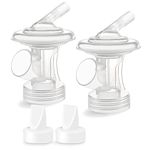 Maymom Connector Valve Compatible with Medela Pump in Style MaxFlow, Freestyle Flex, Swing Maxi, Sonata, Freestyle Breastpumps Not Original Medela Pump Parts Replace Medela PersonalFit Flex Connector