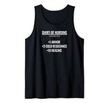 Funny RPG Gaming Healing XP Loot Item Gamer Nursing Nurse Tank Top