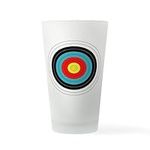 CafePress Archery Target Pint Glass, 16 oz. Drinking Glass