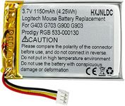 HXJNLDC DC 3.7V 1150mAh Lithium Pol