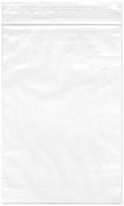 100PCS Clear Zip Bags 4x6 Inch Reusable Plastic Clear Seal Bags Small Poly Bag Reclosable Bags Plastic Baggies for Candy and Food (4x6 Inch)