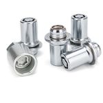 Qagea Wheel Lock Nuts M12 X 1.5 Compatible with Toyota 4Runner Tacoma Corolla Matrix Solara Highlander Sequoia Rav4 Lexus Replacement - Set of 4 00276-00901