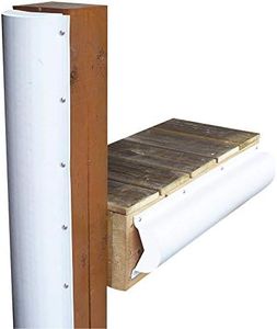 Dock Edge + Inc. PVC Piling Bumper (White, 6-Feet)